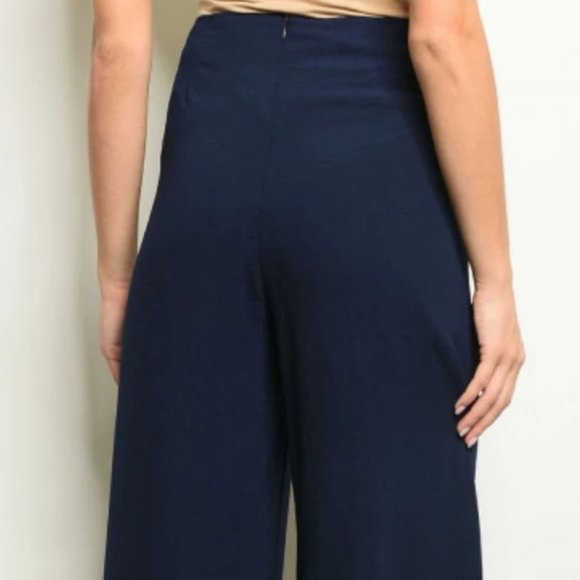🛒Laced Wide Leg Pants - Picture 4 of 6